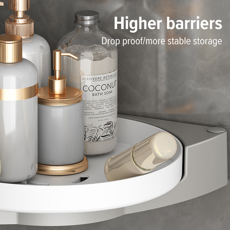 Bathroom storage rack